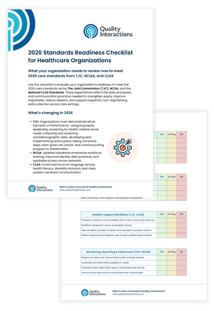 2026 Readiness Checklist