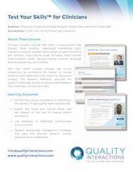 Test Your Skills™ for Clinicians