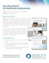 Test Your Skills™ for Healthcare Professionals
