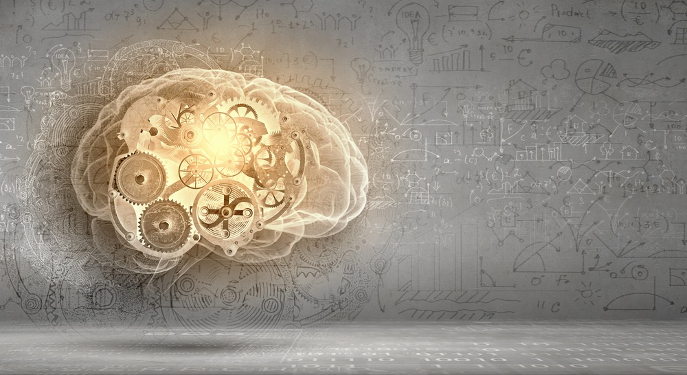 Model of human brain and cogwheel mechanism.jpeg