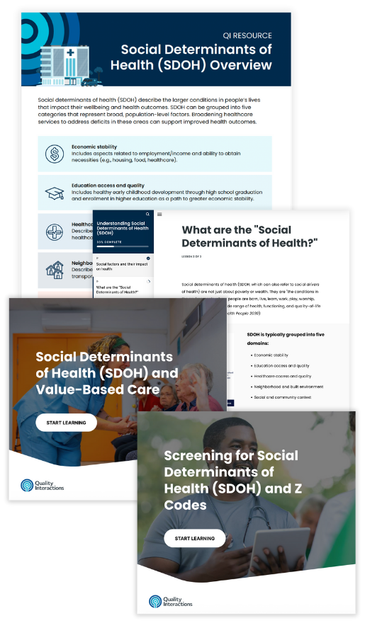 SDOH Training from QI